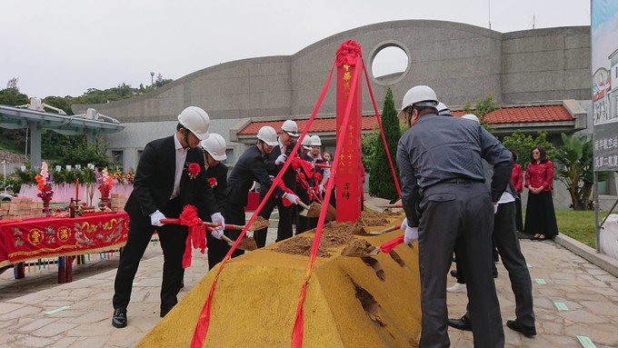 南竿機場二航廈開工動工典禮　預計110年3月完工  照片